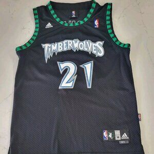 Vintage Kevin Garnett Jersey Minnesota Timberwolves Adidas Mens Medium Stitched